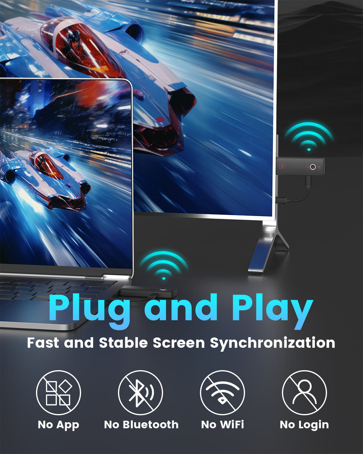 4K Wireless HDMI Transmitter and Receiver