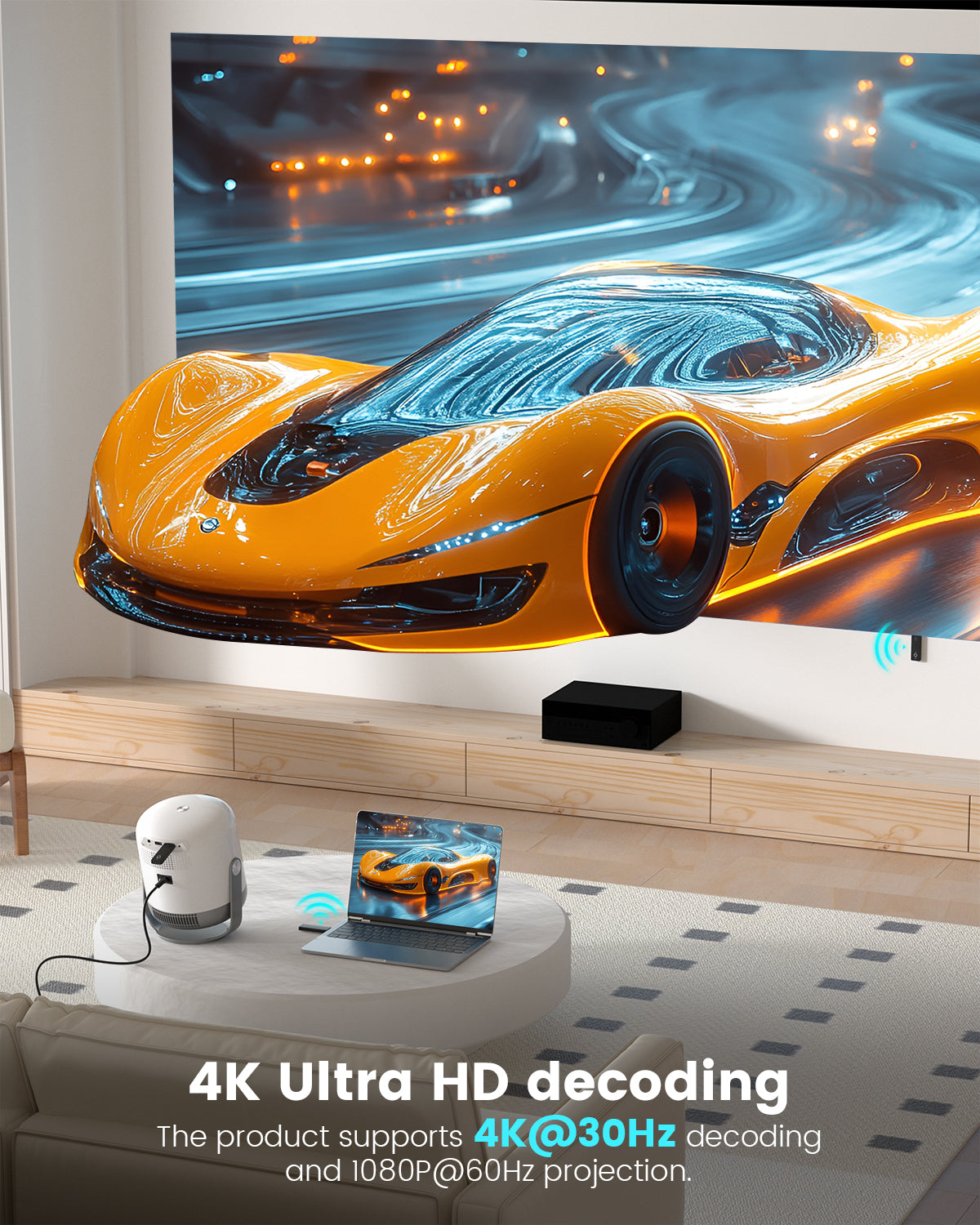 4K Wireless HDMI Transmitter and Receiver